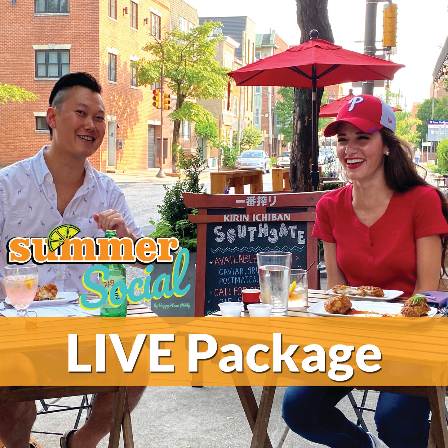 Summer Social - LIVE Premium Package ($125 per week)